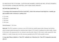 G33 MASTER GAS PIPE FITTER EXAM – QUESTIONS AND ANSWERS | VERIFIED AND WELL DETAILED ANSWE