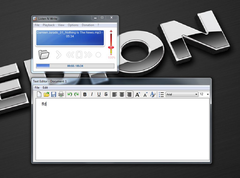 sbobinare file audio