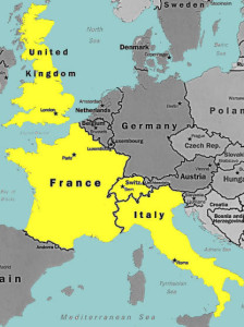 Italy UK France: Hottest Destinations for Study Abroad for Americans
