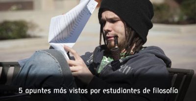 5 apuntes más vistos por estudiantes de filosofía 5 apuntes más vistos por estudiantes de filosofía