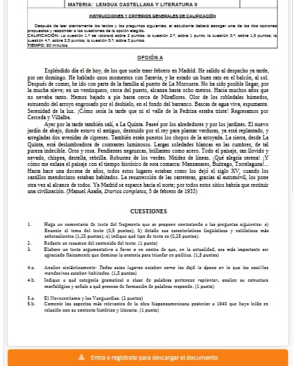 examenes selectividad examenes selectividad