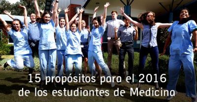 15 propósitos para 2016 de los estudiantes de Medicina 15 propósitos para 2016 de los estudiantes de Medicina